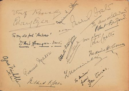 Lot #680 Edward Elgar: Elgar performs at the Norfolk and Norwich Musical Festival - Image 1