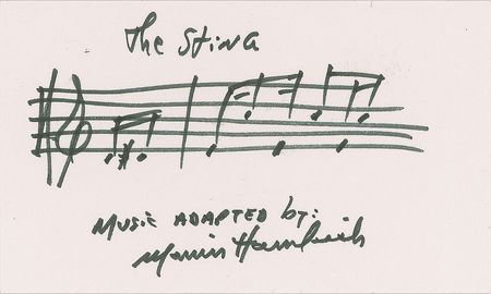 Lot #737 Marvin Hamlisch - Image 1