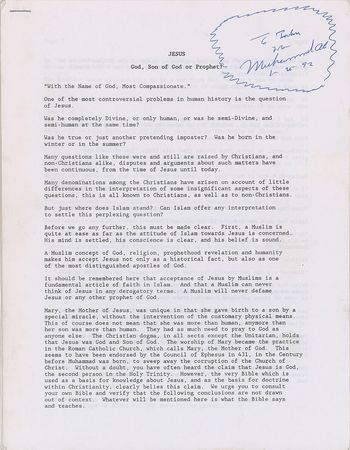 Lot #1055 Muhammad Ali Group Lot - Image 1