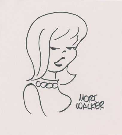 Lot #597 Mort Walker Sketches - Image 3