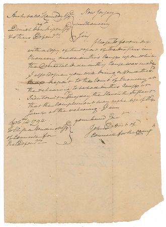 Lot #139 Olive Branch Petition Group Lot - Image 1