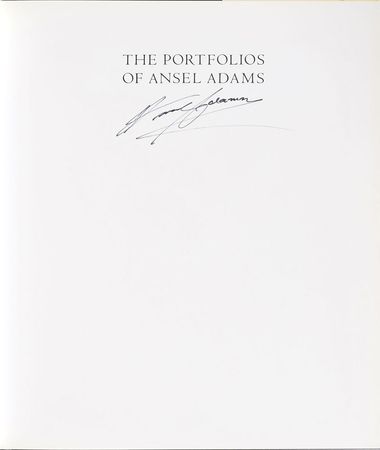 Lot #578 Ansel Adams Book - Image 1