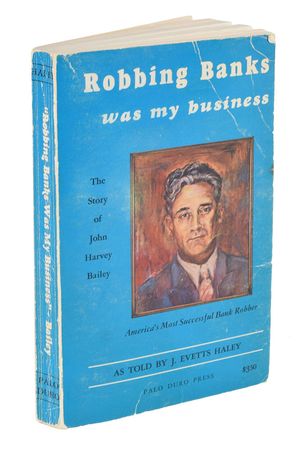 Lot #366 Bank Robbers: Bailey and Karpis Books - Image 3