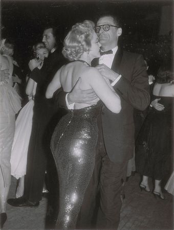 Lot #908 Marilyn Monroe and Arthur Miller Photograph - Image 1