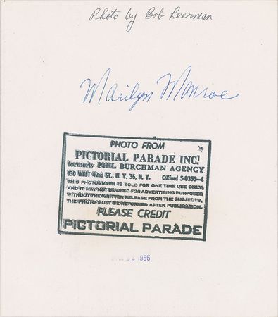 Lot #904 Marilyn Monroe Photograph - Image 2