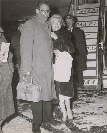 Lot #909 Marilyn Monroe and Arthur Miller Photograph - Image 1