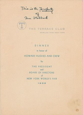 Lot #470 Howard Hughes: Howard Hughes and his round-the-world crewmen - Image 2
