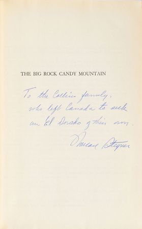 Lot #669 Wallace Stegner Book - Image 1