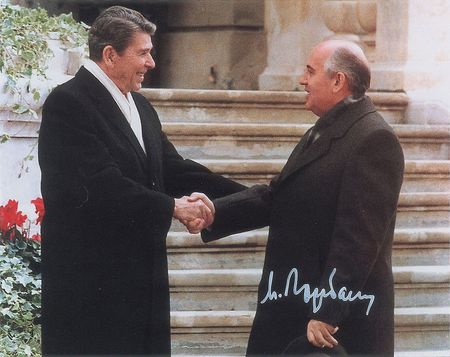 Lot #384 Mikhail Gorbachev Signed Photographs - Image 2