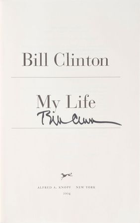 Lot #267 Bill Clinton Book - Image 1