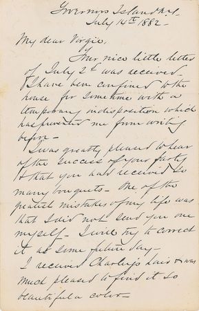 Lot #462 Winfield Scott Hancock Signed Letter - Image 1