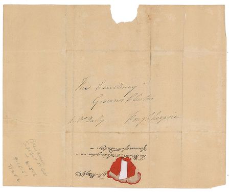 Lot #124 Robert R. Livingston Handwritten Letter Signed - Image 3