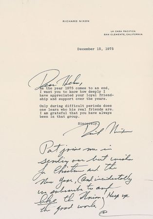 Lot #257 Richard Nixon Letters - Image 2