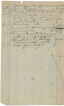 Lot #180 William Washington Signed Document - Image 2