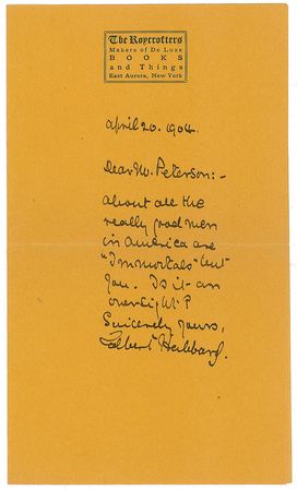 Lot #660 Elbert Hubbard - Image 2