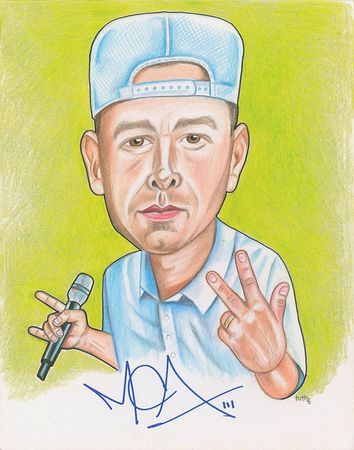Lot #712 Beastie Boys Caricatures - Image 2