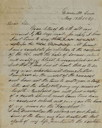 Lot #224 Andrew Johnson: 