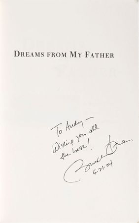 Lot #285 Barack Obama Book - Image 1