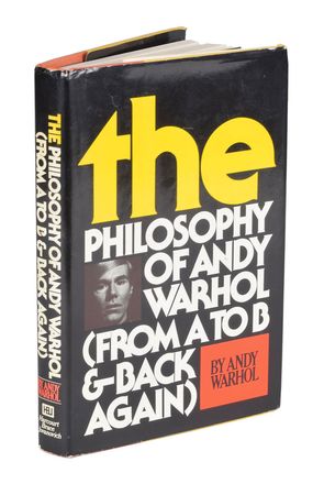 Lot #589 Andy Warhol Book - Image 2