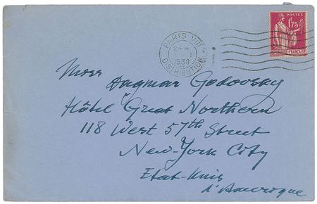 Lot #689 Igor Stravinsky Handwritten Letter Signed - Image 2