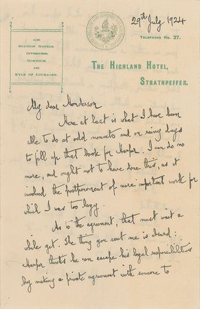 Lot #637 George Bernard Shaw Handwritten Letter Signed - Image 1