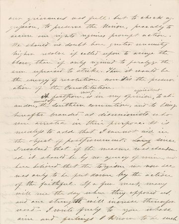 Lot #431 Jefferson Davis: A decade before the outbreak of the Civil War: 
