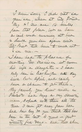 Lot #437 George G. Meade: On a peaceful end to the Civil War: 