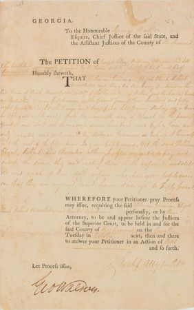 Lot #31 George Walton Signed Document - Image 2