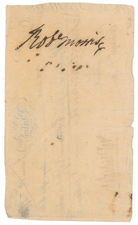 Lot #19 Robert Morris Signed Document - Image 2