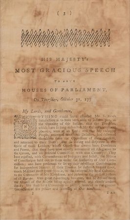 Lot #110 King George III: 