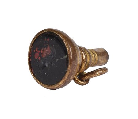 Lot #3 Josiah Bartlett: Wax seal from the New