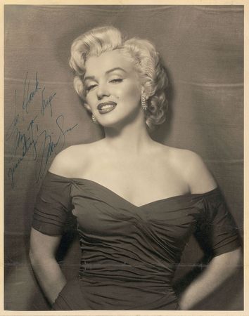 Lot #832 Marilyn Monroe: Monroe shines in The