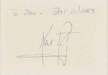 Lot #527 Neil Armstrong Signature - Image 2