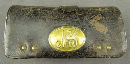 Lot #463 New York State Militia Cartridge Box Cartridge Box - Image 1