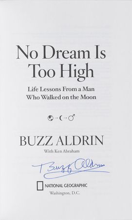 Lot #488 Buzz Aldrin Books - Image 1