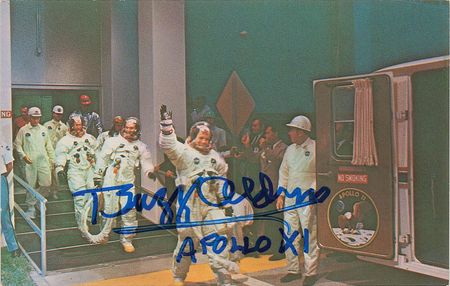 Lot #502 Buzz Aldrin Postcards - Image 2