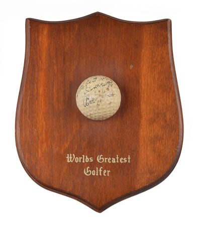 Lot #1052 Bobby Jones: Exceedingly rare golf ball from the 