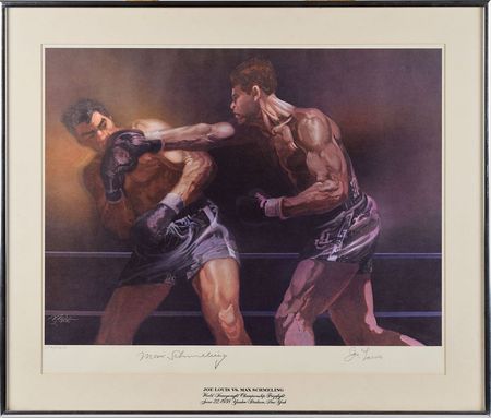 Lot #1053 Sports Illustrated: 'Living Legends': Complete set of mid-1970s Sports Illustrated 'Living Legends' lithographs - Image 1