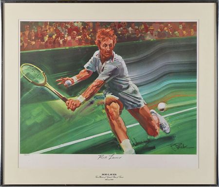 Lot #1053 Sports Illustrated: 'Living Legends': Complete set of mid-1970s Sports Illustrated 'Living Legends' lithographs - Image 2