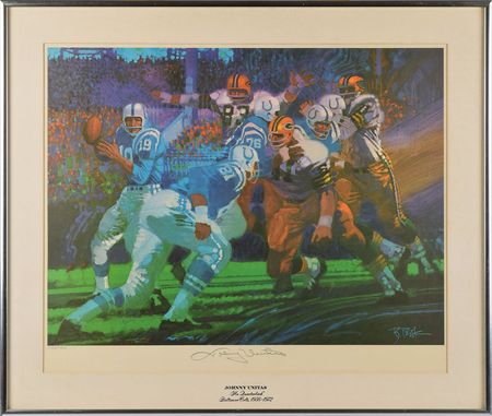 Lot #1053 Sports Illustrated: 'Living Legends': Complete set of mid-1970s Sports Illustrated 'Living Legends' lithographs - Image 8