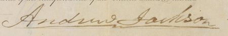 Lot #13 Andrew Jackson: Presidential patent for an improved grist mill - Image 2