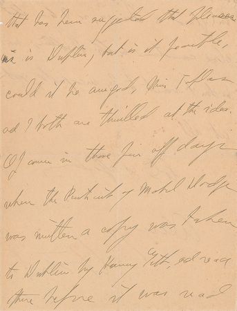 Lot #599 Gertrude Stein Handwritten Letter Signed - Image 3