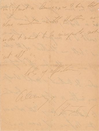 Lot #599 Gertrude Stein Handwritten Letter Signed - Image 4