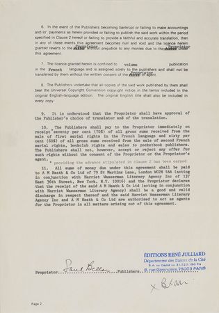 Lot #626 Saul Bellow - Image 3