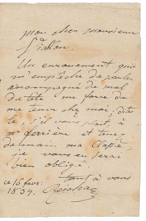 Lot #710 Anton Reicha - Image 1