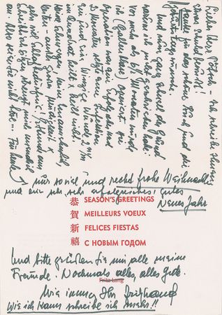 Lot #937 Fritz Lang Handwritten Letter Signed - Image 1
