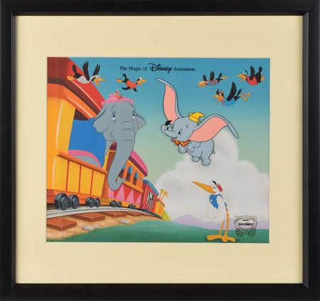 Lot #1262 Dumbo limited edition cel from Disney World Limited Edition Cel - Image 1