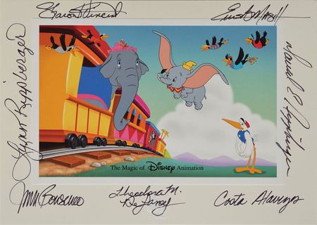 Lot #1262 Dumbo limited edition cel from Disney World Limited Edition Cel - Image 2
