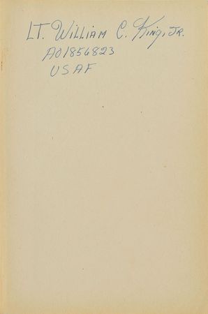 Lot #318 William C. King's Eighth Air Force Painted A-2 Flight Jacket and Uniforms: The career wardrobe of a WWII aerial gunner - Image 8