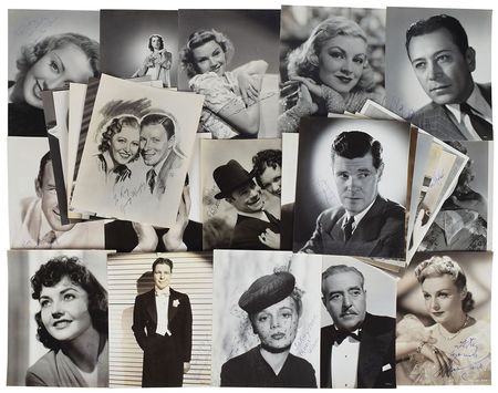 Lot #879 Actors and Actresses: 50 legendary stars of the silver screen - Image 2